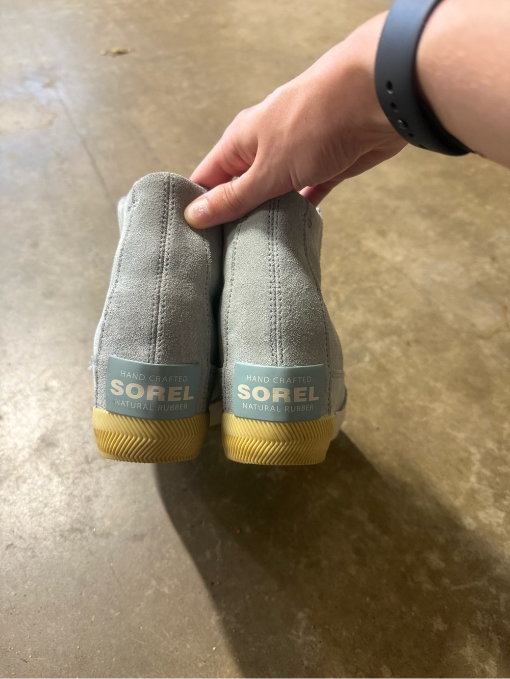 Sorel Blue Out N About Wedge Sneaker - 9 - Picture 5 of 7